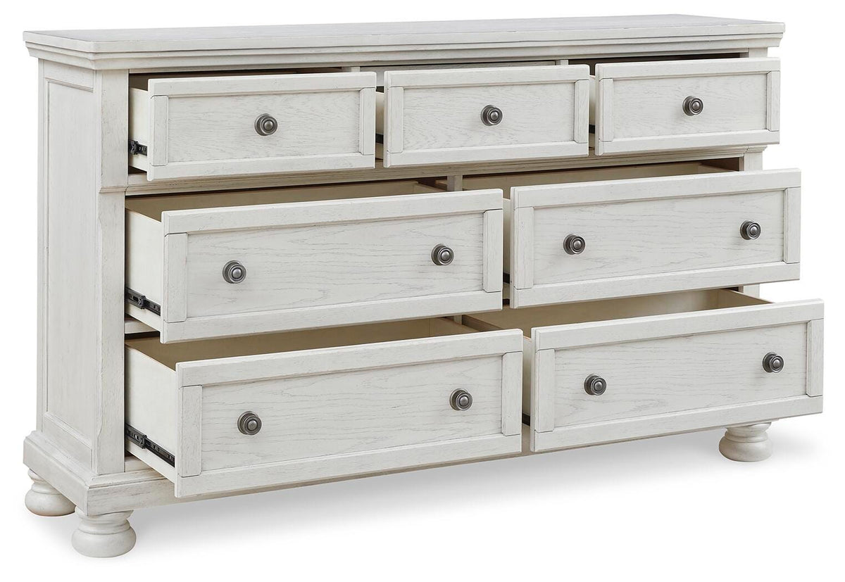 Robbinsdale Dresser - Antique White  (B742-SI) - Image 4