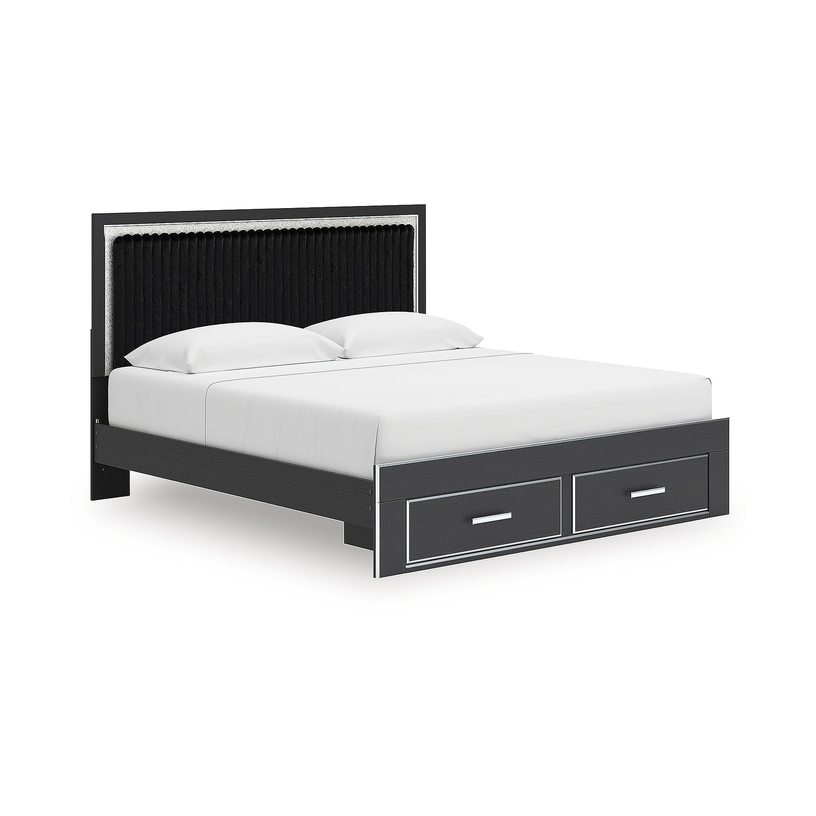 Zuraleus King Storage Bed, Dresser, Mirror, Chest and Nightstand (PCB3380-SI) - Image 18