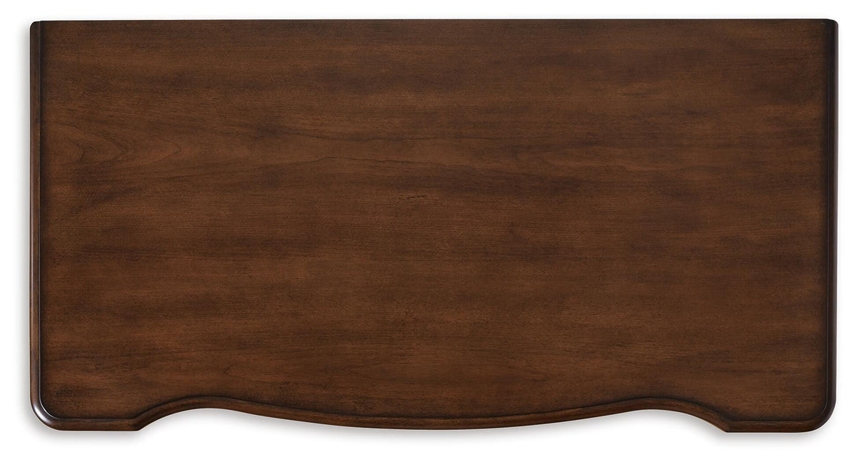 Lavinton Poster Bed, Dresser, Mirror, Chest and Nightstand - Brown  (B764-SI) - Image 7
