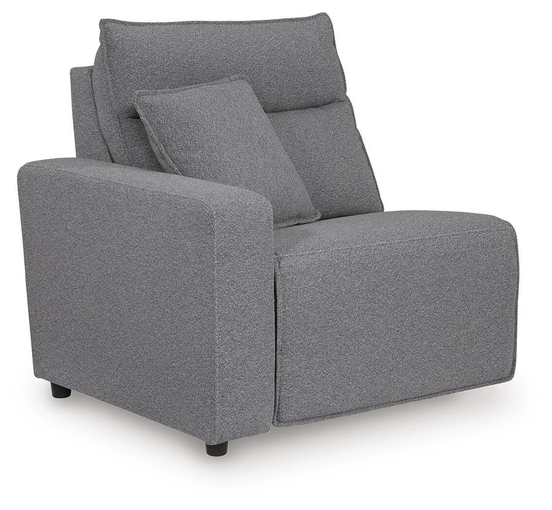 Modmax II Left-Arm Facing Power Reclining Back Chaise (65906-SI) - Image 5