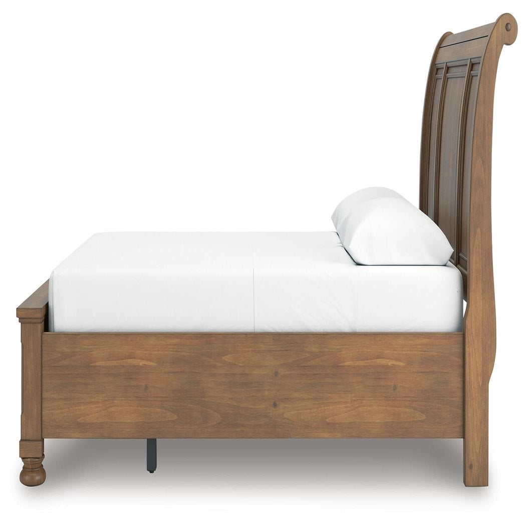 Feddinger Queen Storage Sleigh Bed (PCB779-SI) - Image 8