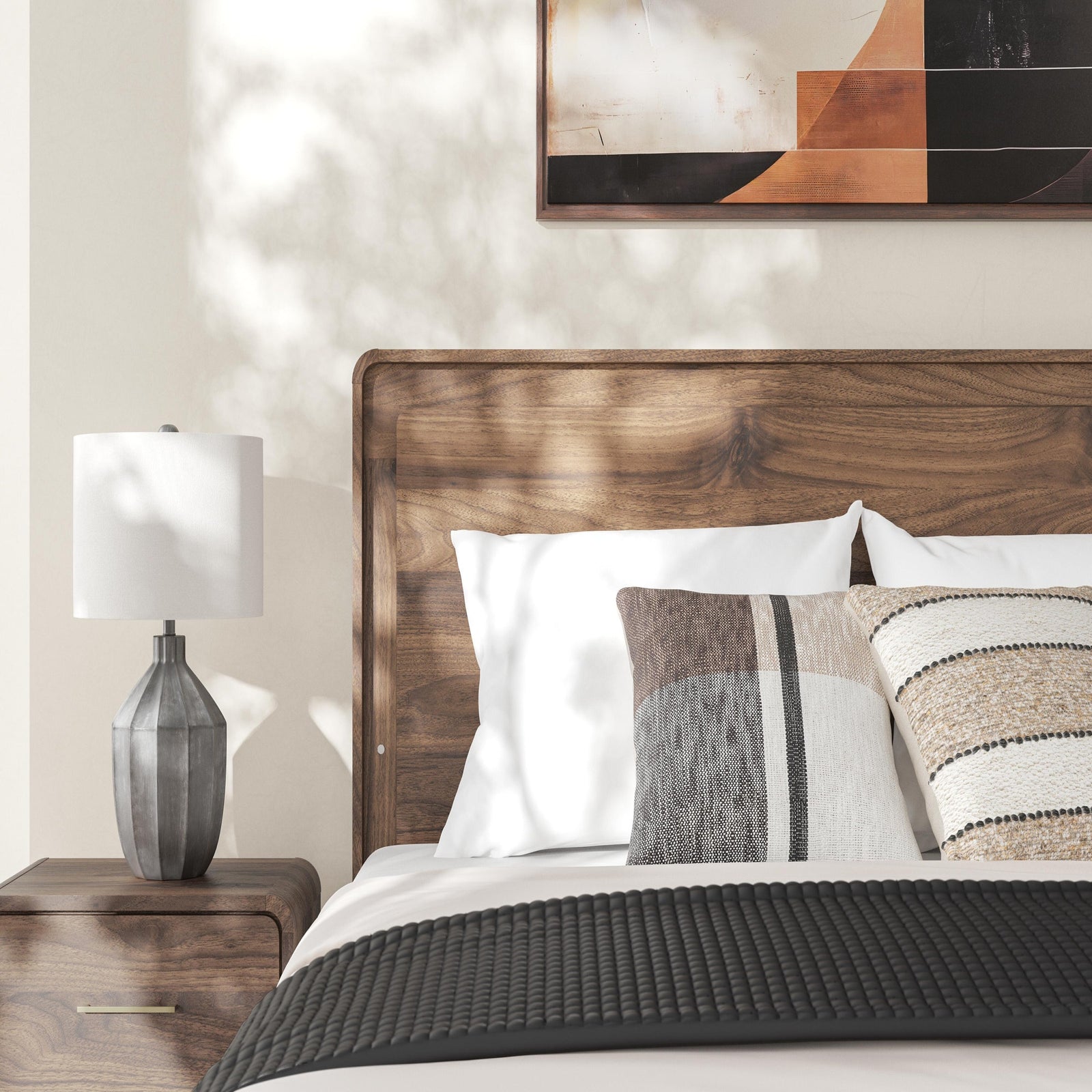 Fortlorn Queen Panel Bed and Dresser (PCB386-SI) - Image 16