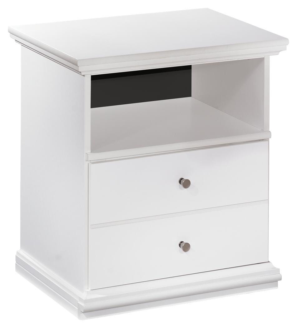 Bostwick Shoals Panel Bed, Chest and Nightstand - White  (B139-SI) - Image 10