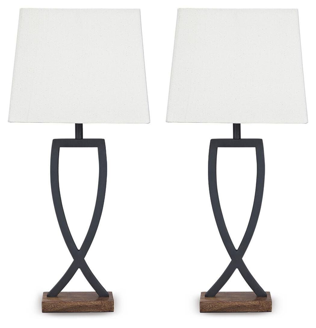 Makara Table Lamp (Set of 2) (L204174-SI) - Image 3