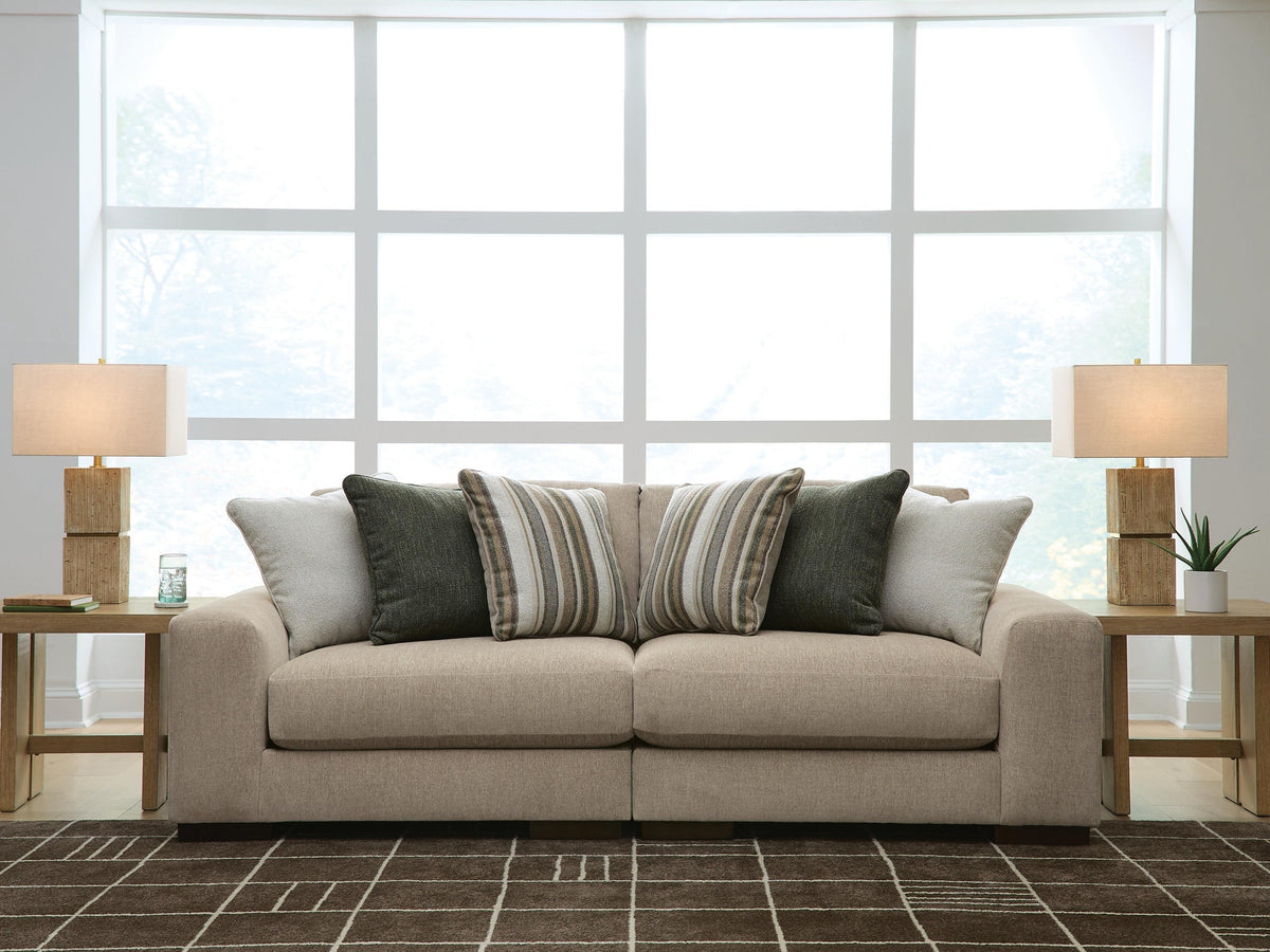 Linenhause 2-Piece Sectional Loveseat (31803-SI)
