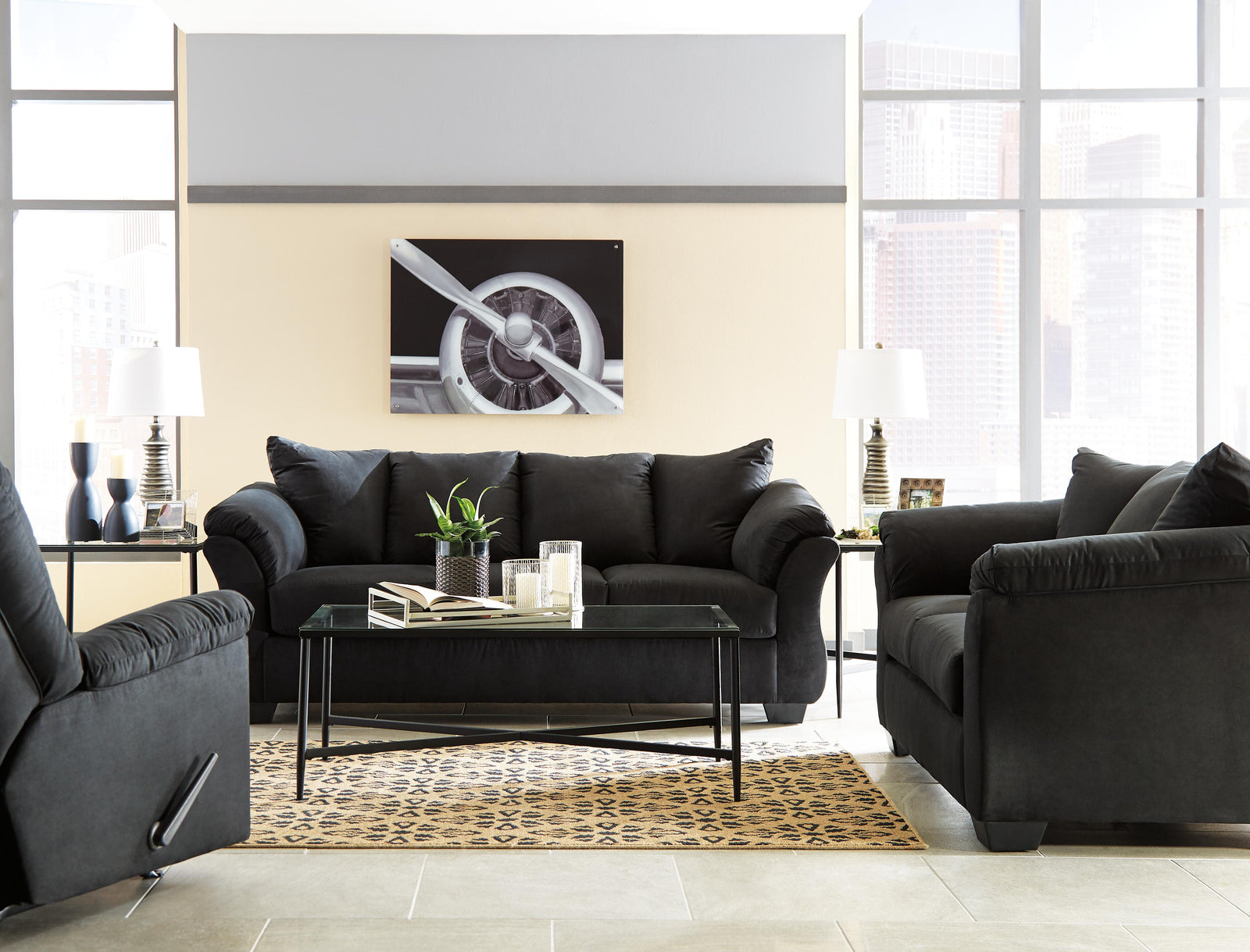 Darcy Sofa, Loveseat and Recliner (75008-SI) - Image 5