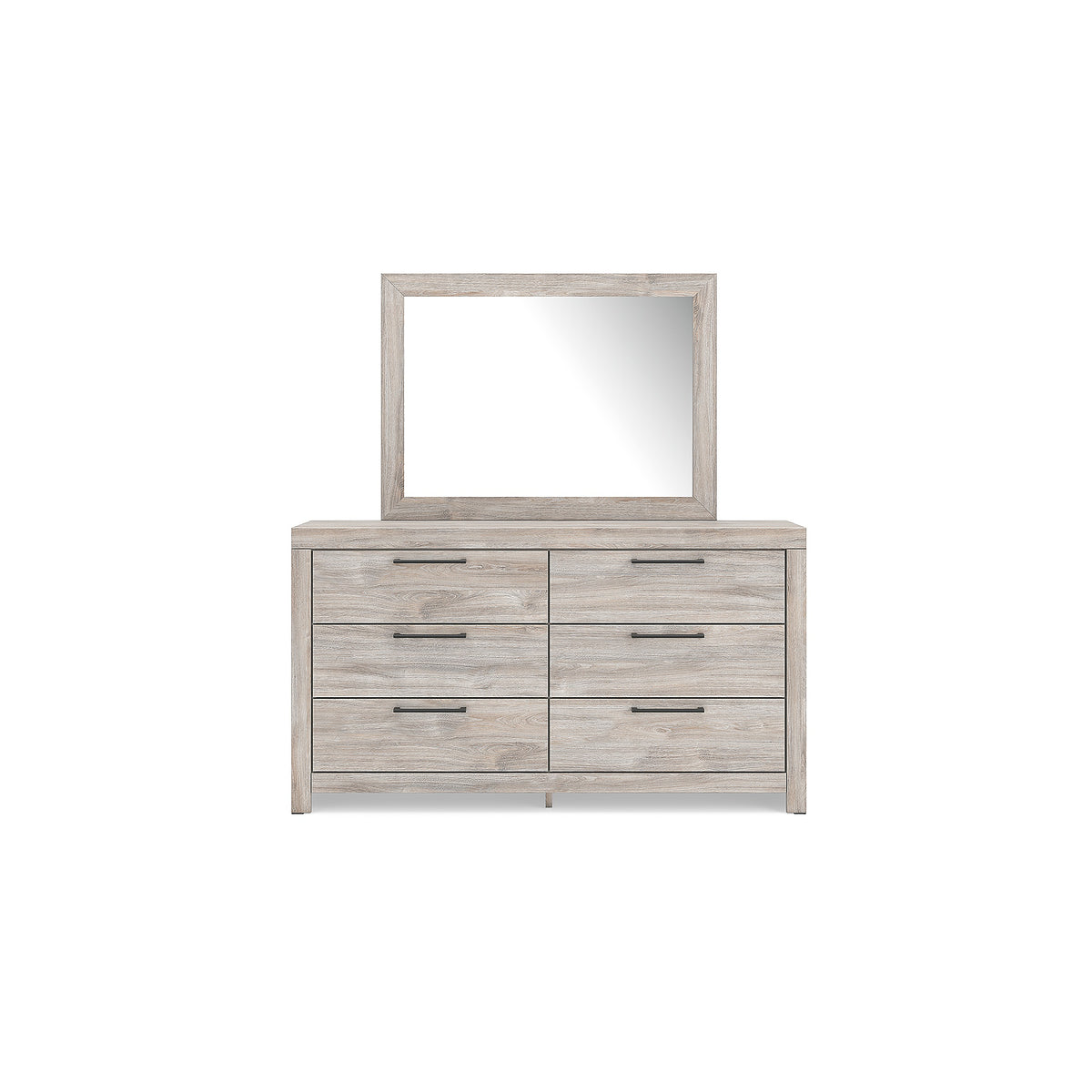 Broachmyn Twin Panel Bed, Dresser and Mirror (PCB1120-SI) - Image 2