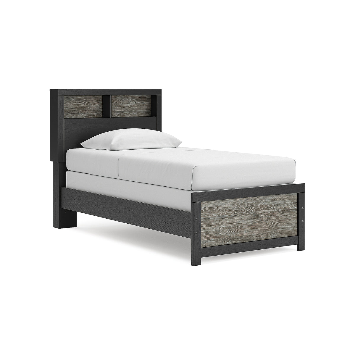 Broachmyn Twin Bookcase Bed (PCB1118-SI)