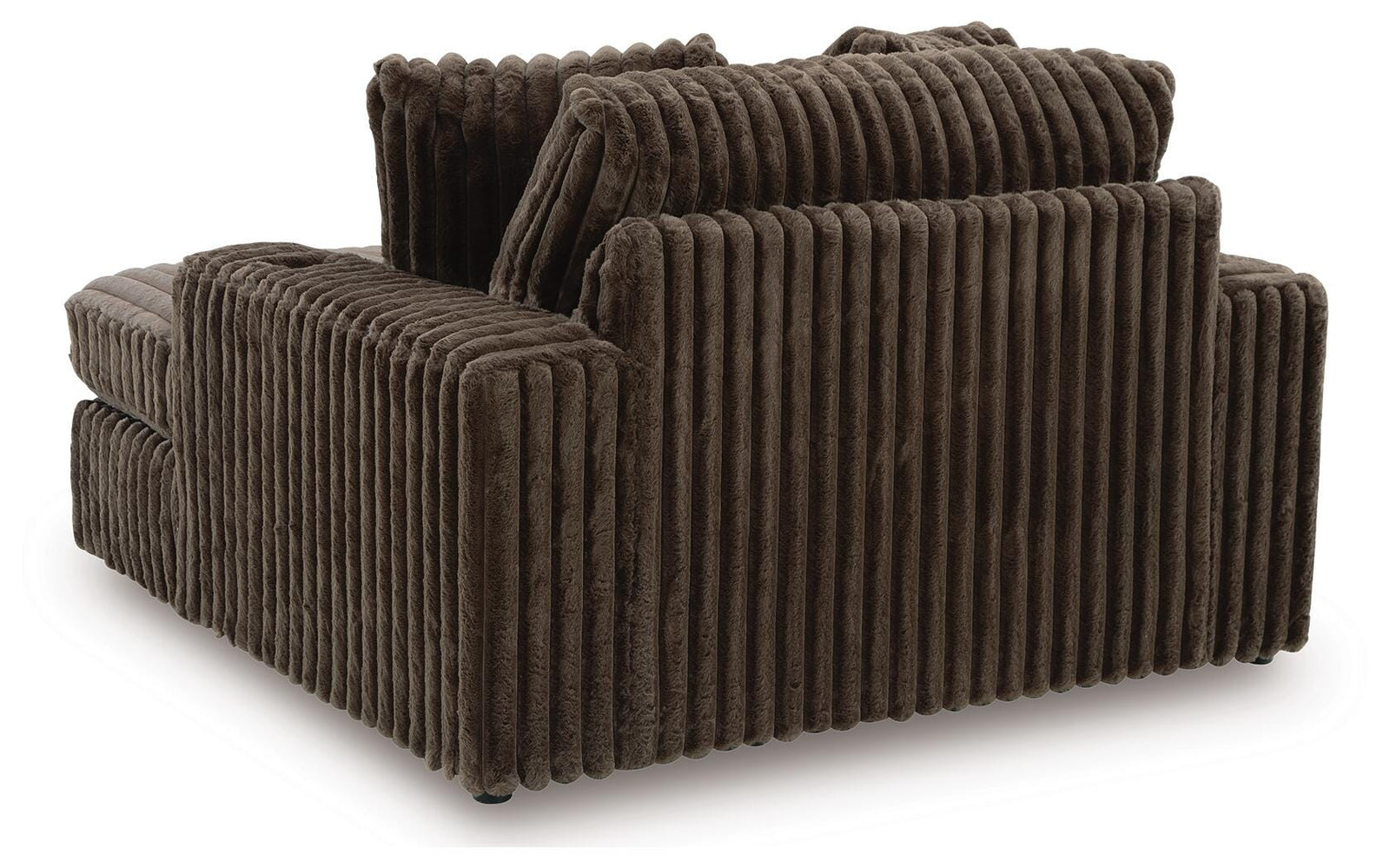 Midnight-Madness Loveseat, Oversized Chaise and Ottoman (98104-SI) - Image 6
