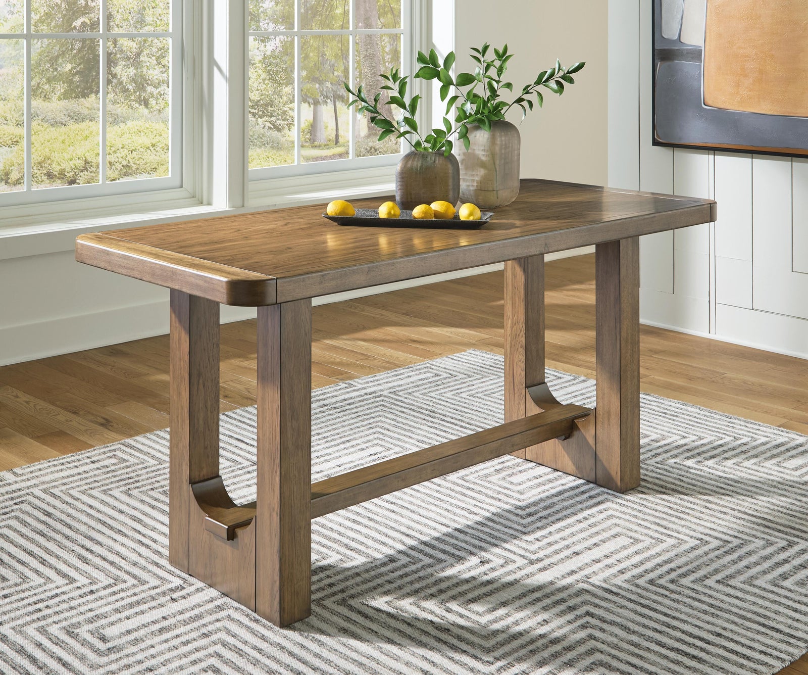 Cabalynn Counter Height Dining Table and 4 Barstools (D974-SI) - Image 12