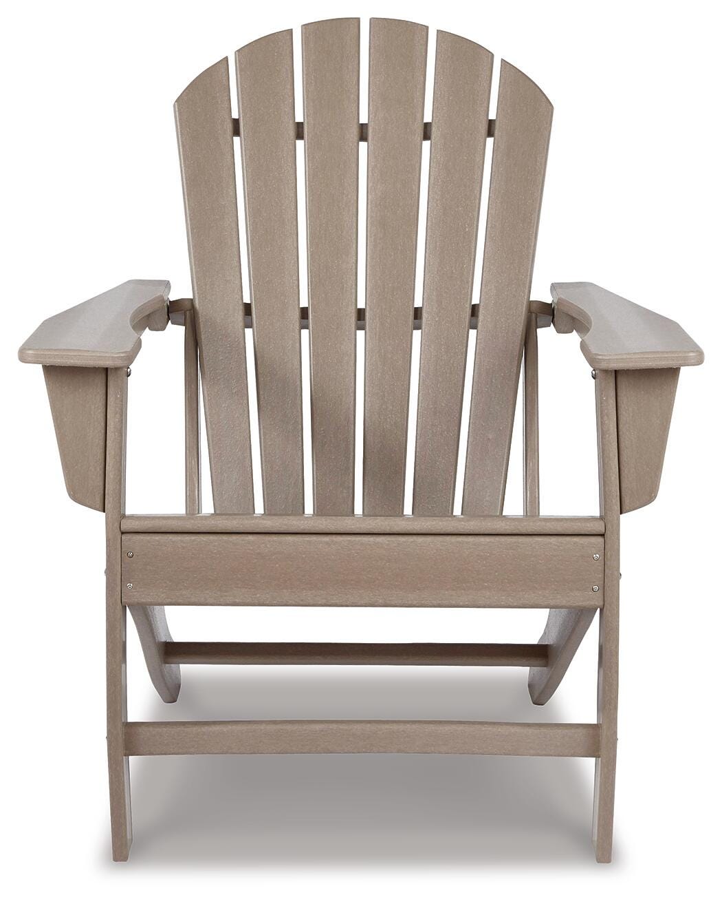 Sundown Treasure 4 Adirondack Chairs and Outdoor End Table (P014-SI) - Image 6