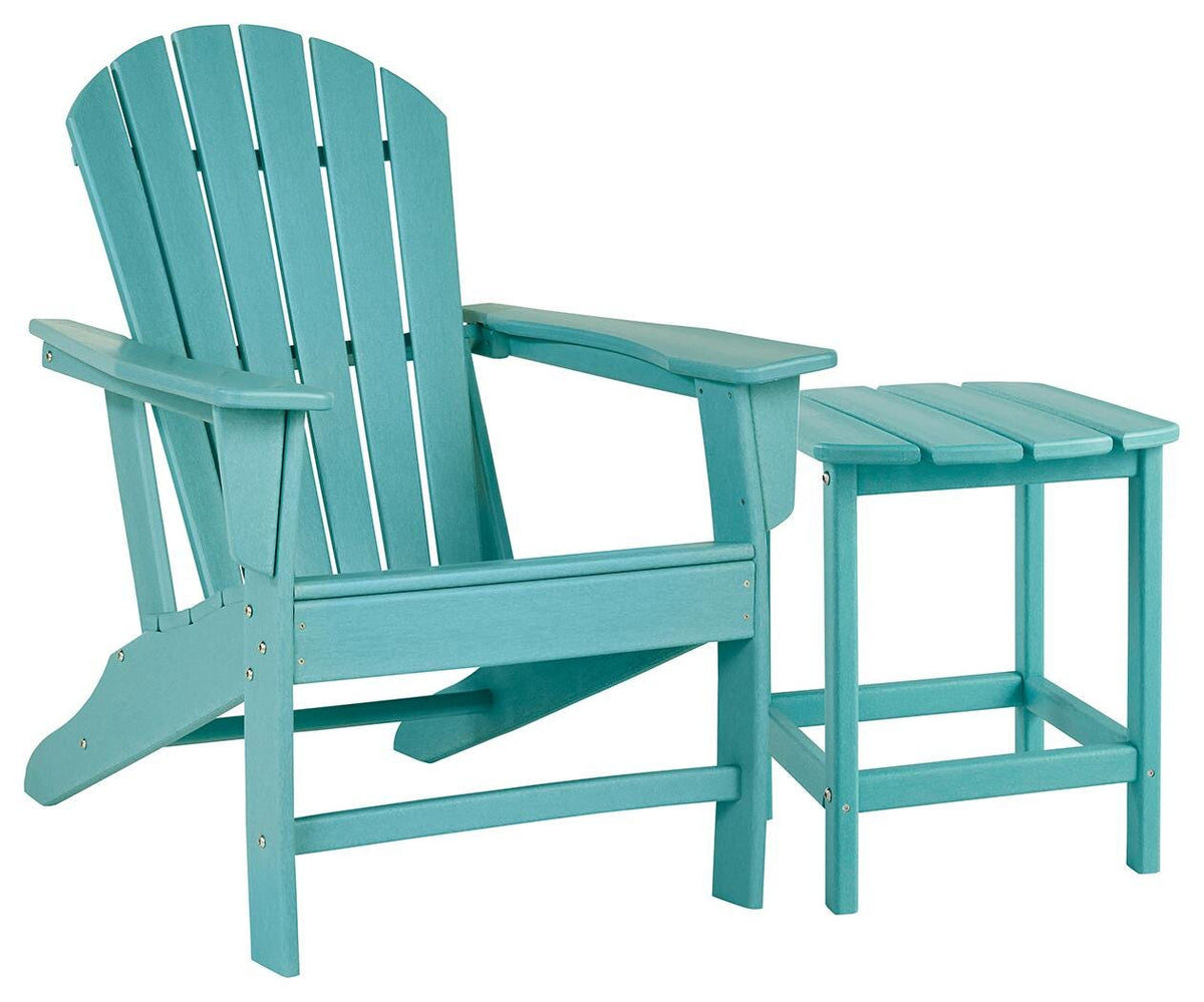 Sundown Treasure Adirondack Chair with End Table (P012-SI)