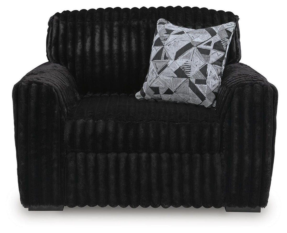 Midnight-Madness Sofa (98103-SI) - Image 3
