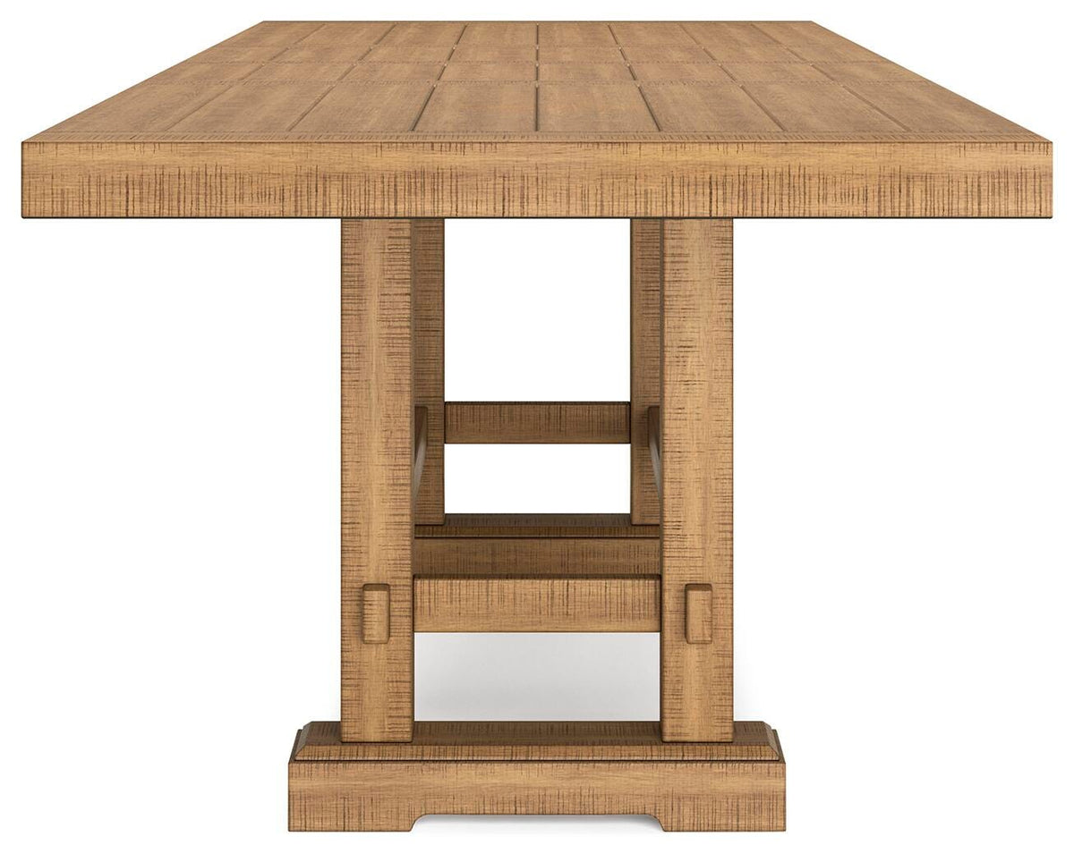 Havonplane Counter Height Dining Table and 8 Barstools (D773-SI) - Image 4