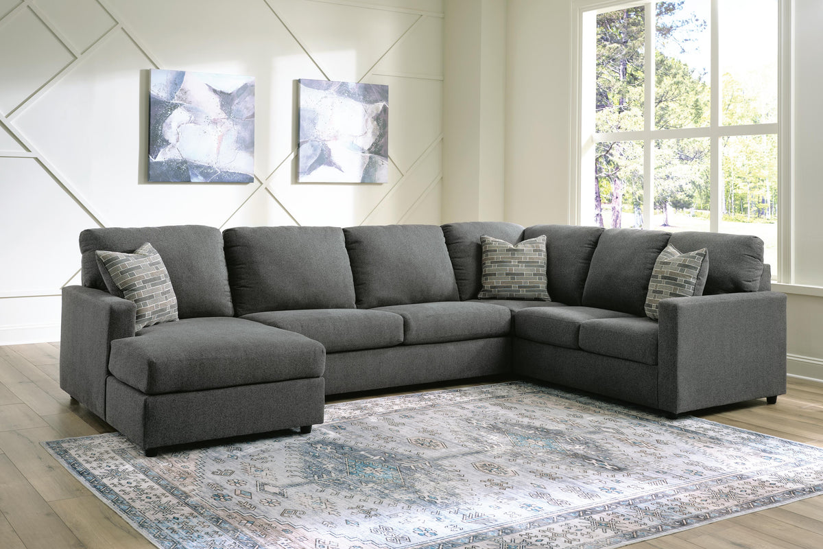 Edenfield 3-Piece Sectional with Chaise (29003-SI) - Image 2