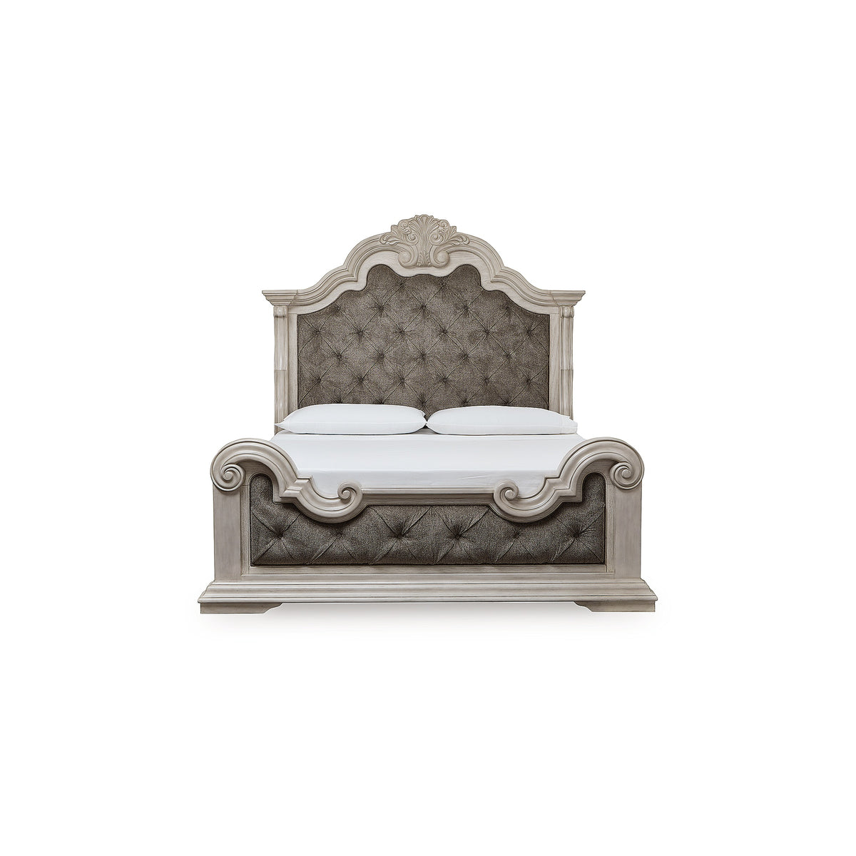 Bruchandi California King Upholstered Panel Bed (PCB948-SI) - Image 4