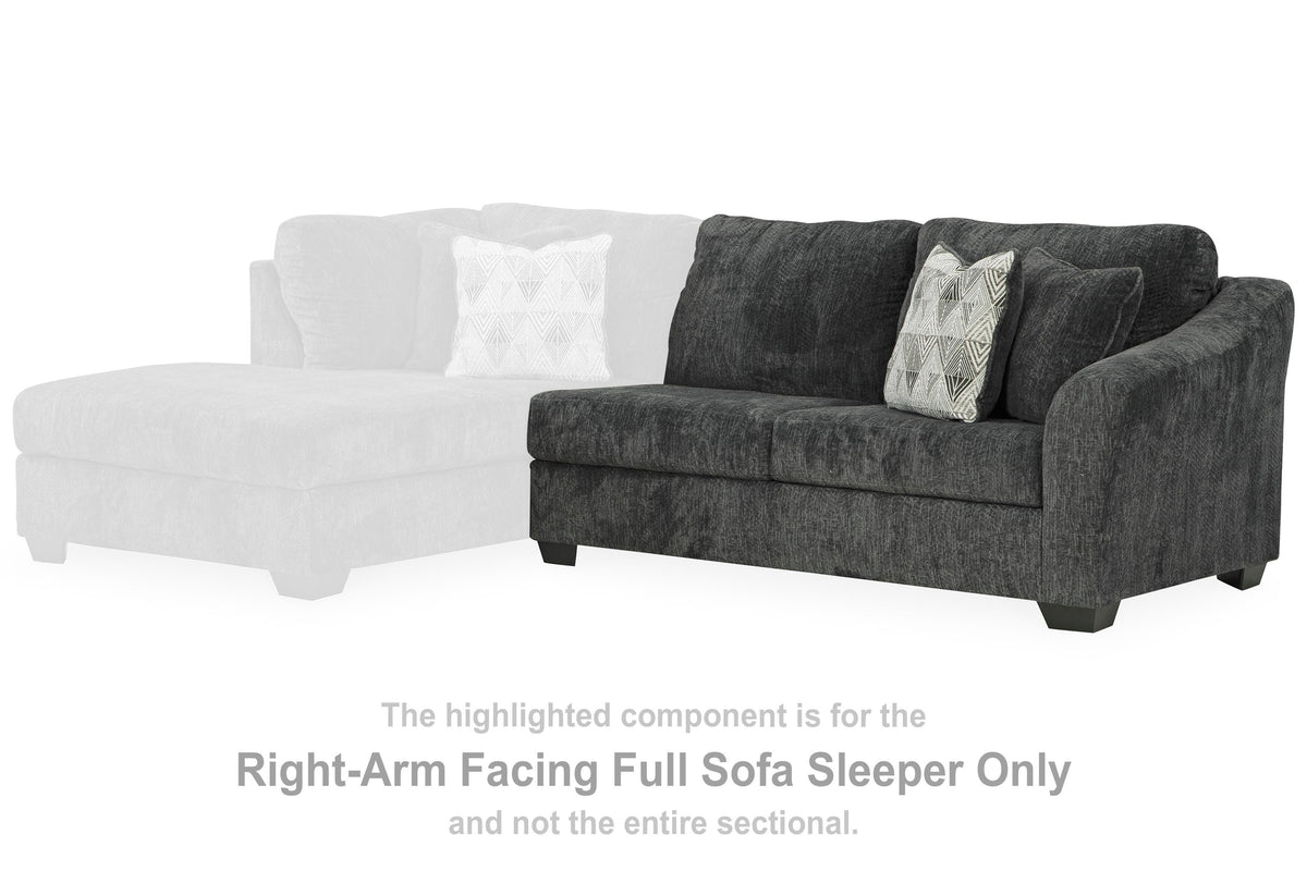 Biddeford Left-Arm Facing Full Sofa Sleeper (35504-SI) - Image 22