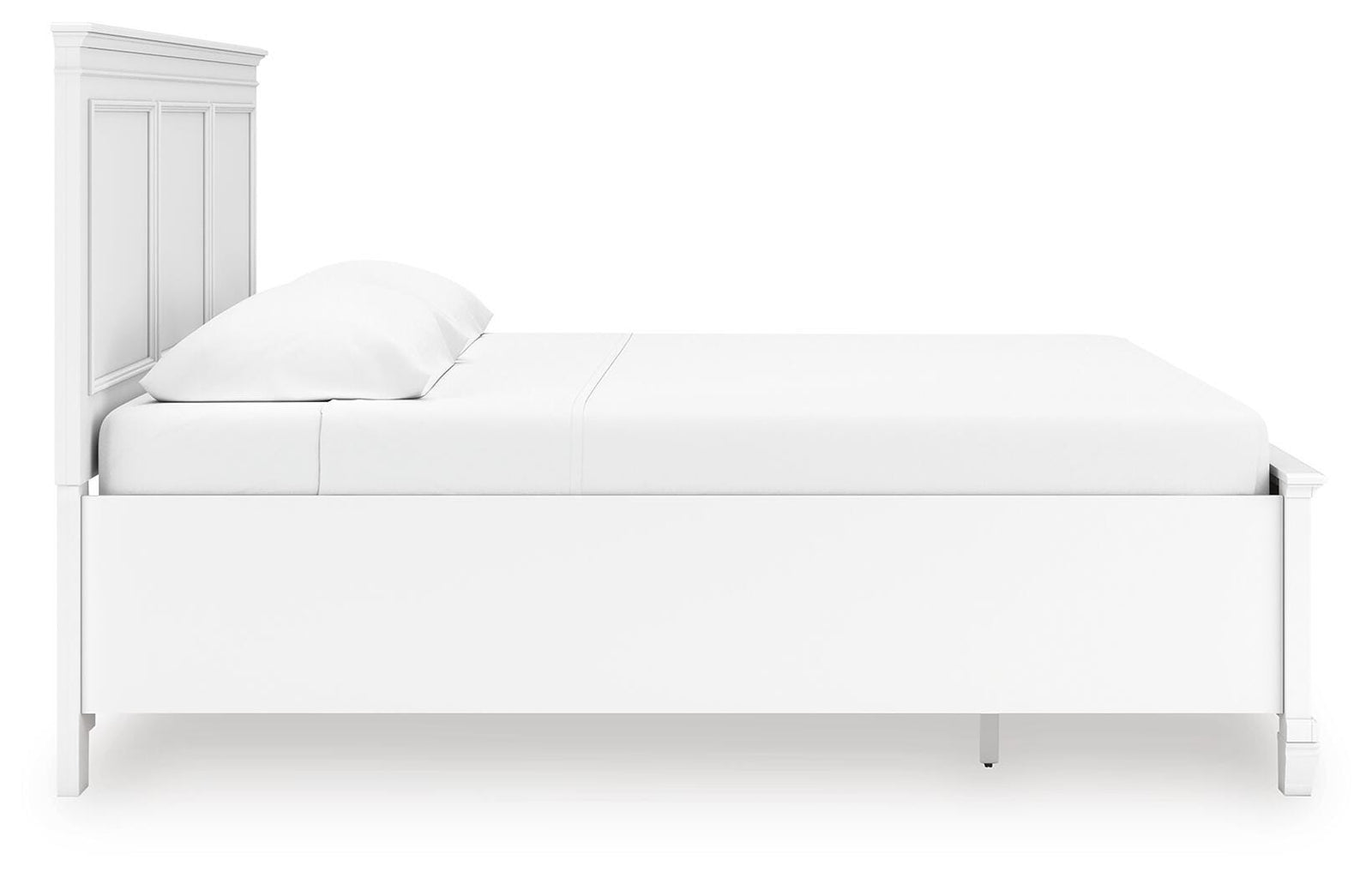 Fortman Panel Storage Bed - White  (B680-SI) - Image 6