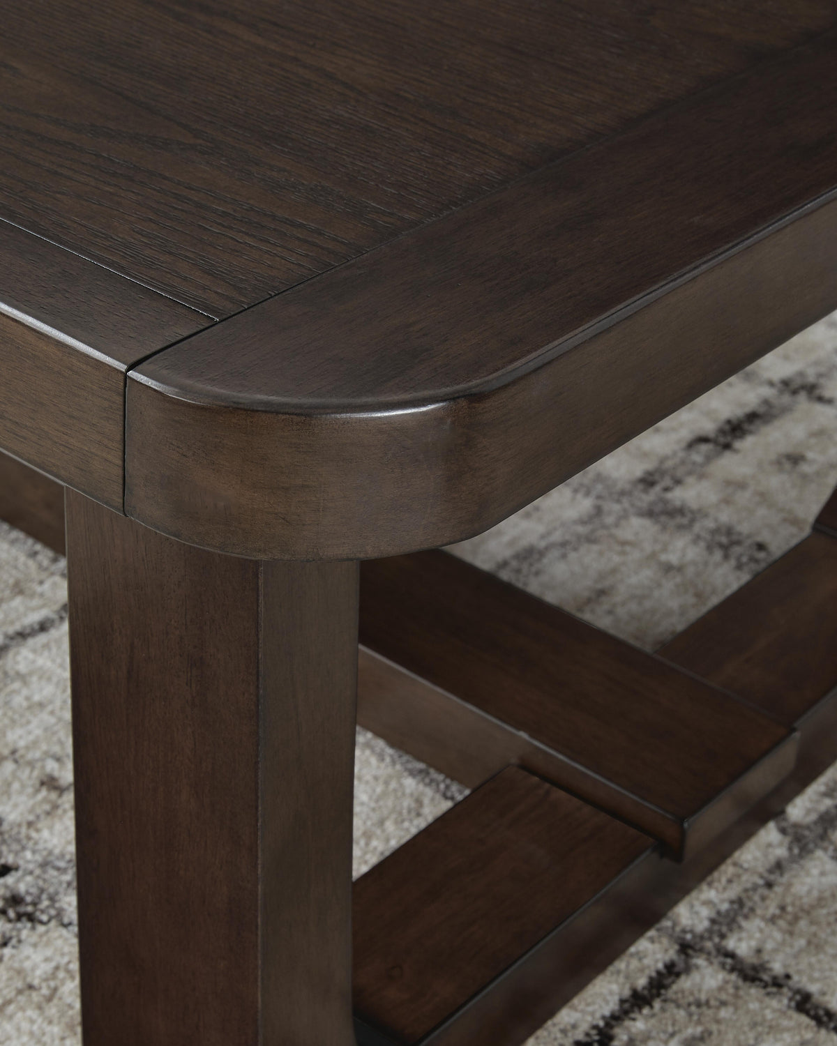 Breckington Coffee Table - Dark Brown  (T856-SI) - Image 6