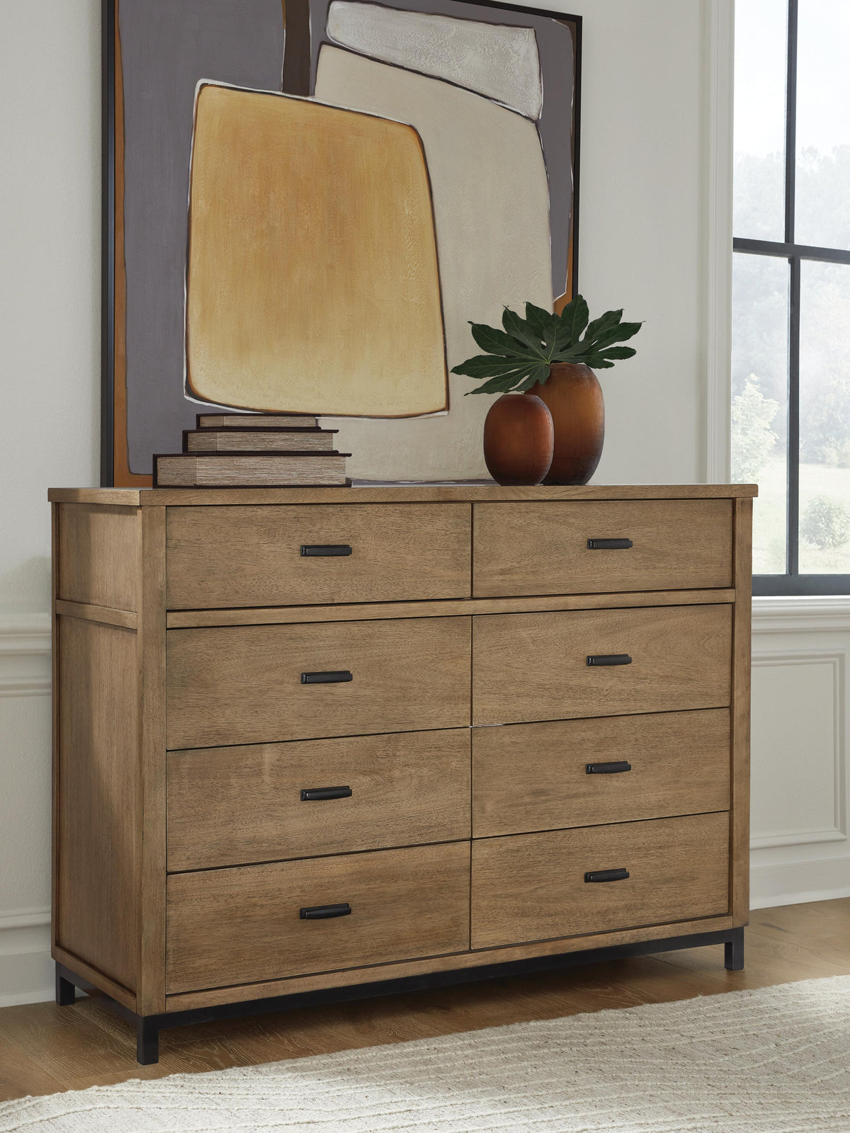 Tomtyn Dresser - Light Brown  (B622-SI) - Image 2