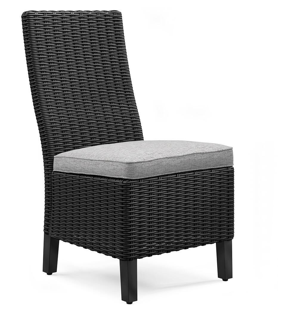 Beachcroft Outdoor Side Chair with Cushion (Set of 2) (P792-SI) - Image 2