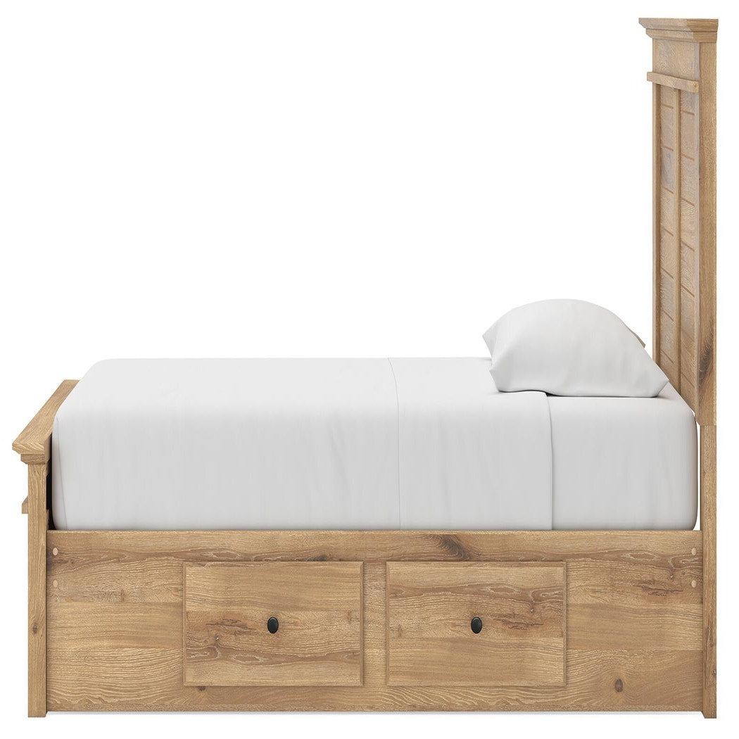 Makidern Twin Panel Storage Bed (PCB1170-SI) - Image 8