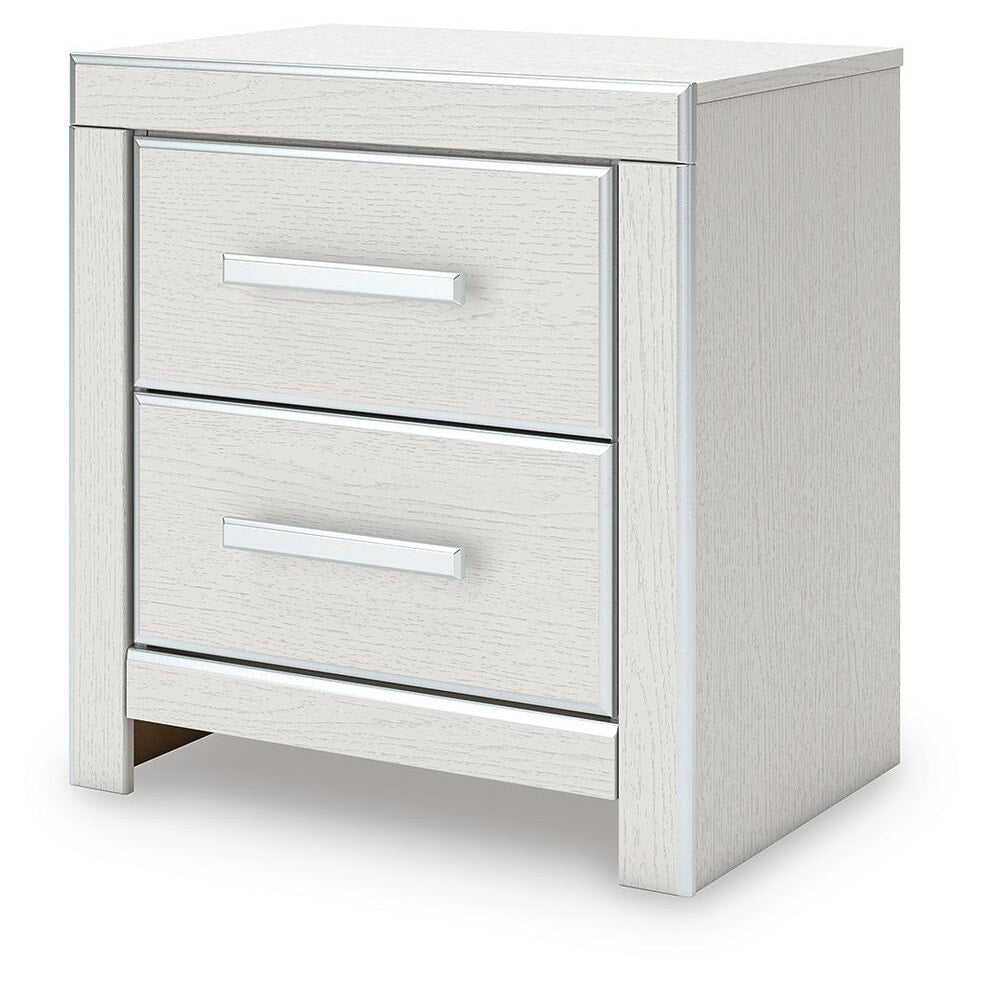 Zuraleus King Upholstered Panel Bed, Dresser, Mirror and Nightstand (PCB3381-SI) - Image 22