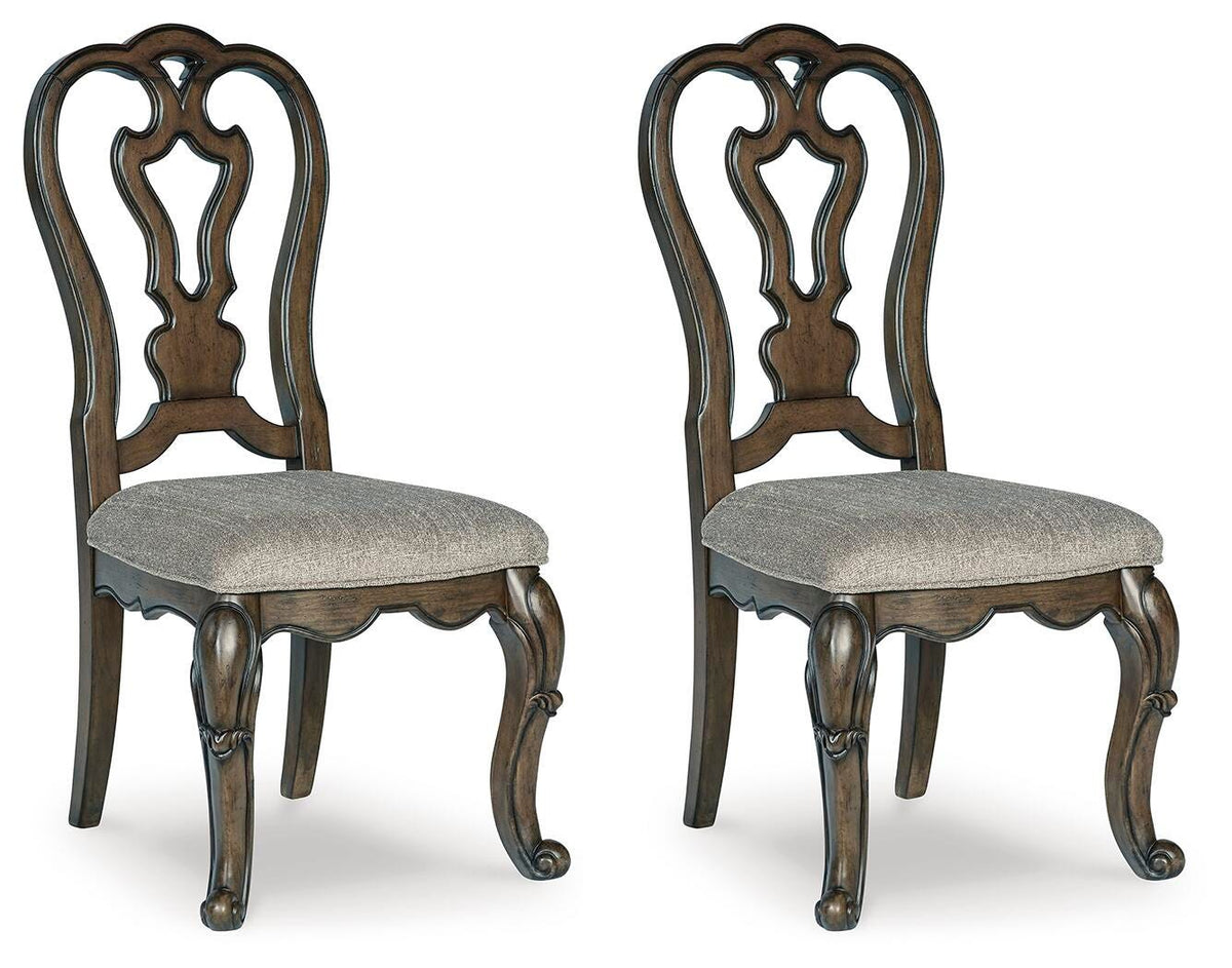 Maylee Dining Chair (Set of 2) (D947-SI)