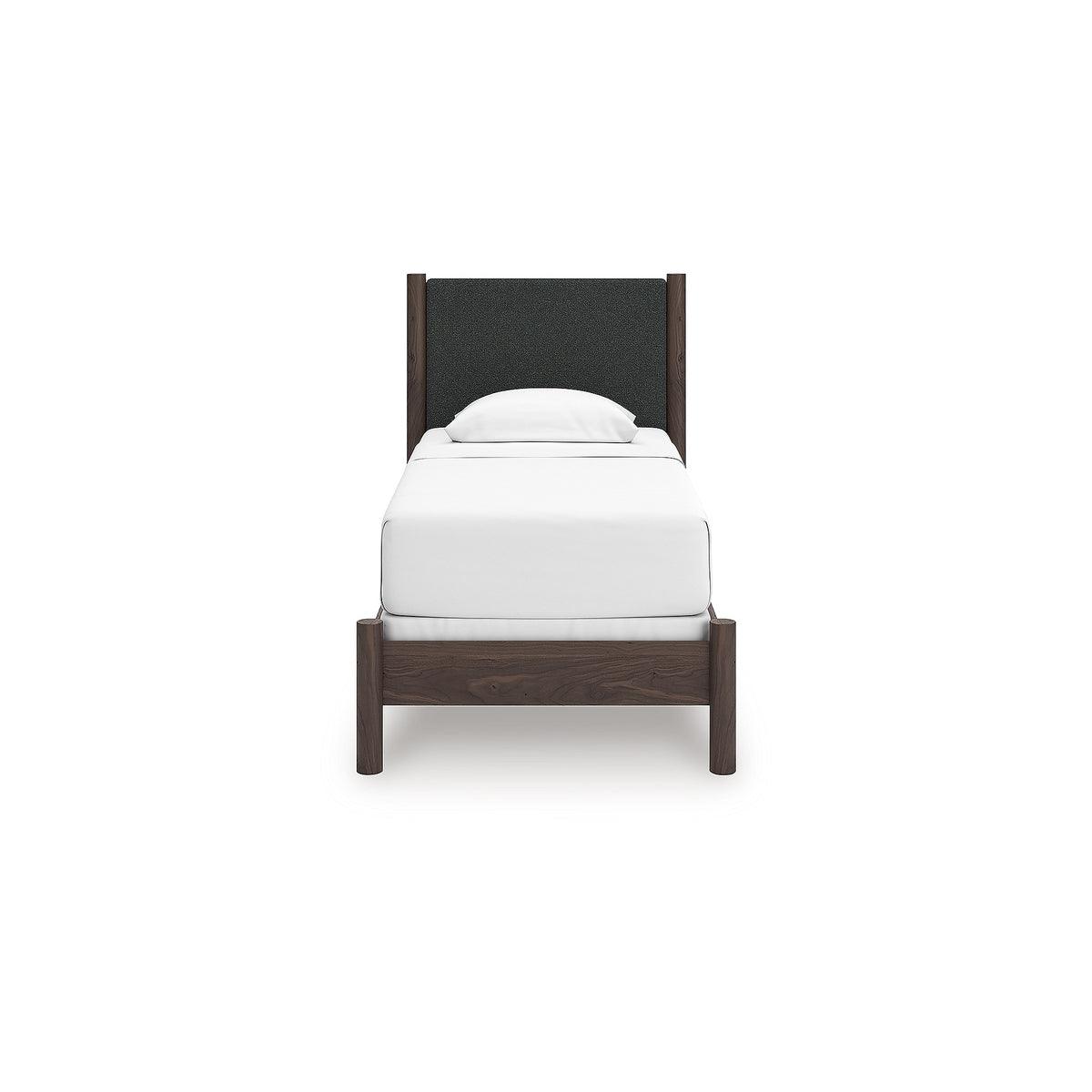 Pamytta Twin Upholstered Panel Bed, Dresser and Mirror (PCB2614-SI) - Image 9