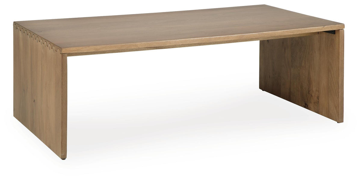 Ella Grove Coffee Table - Rich Brown  (T639-SI)