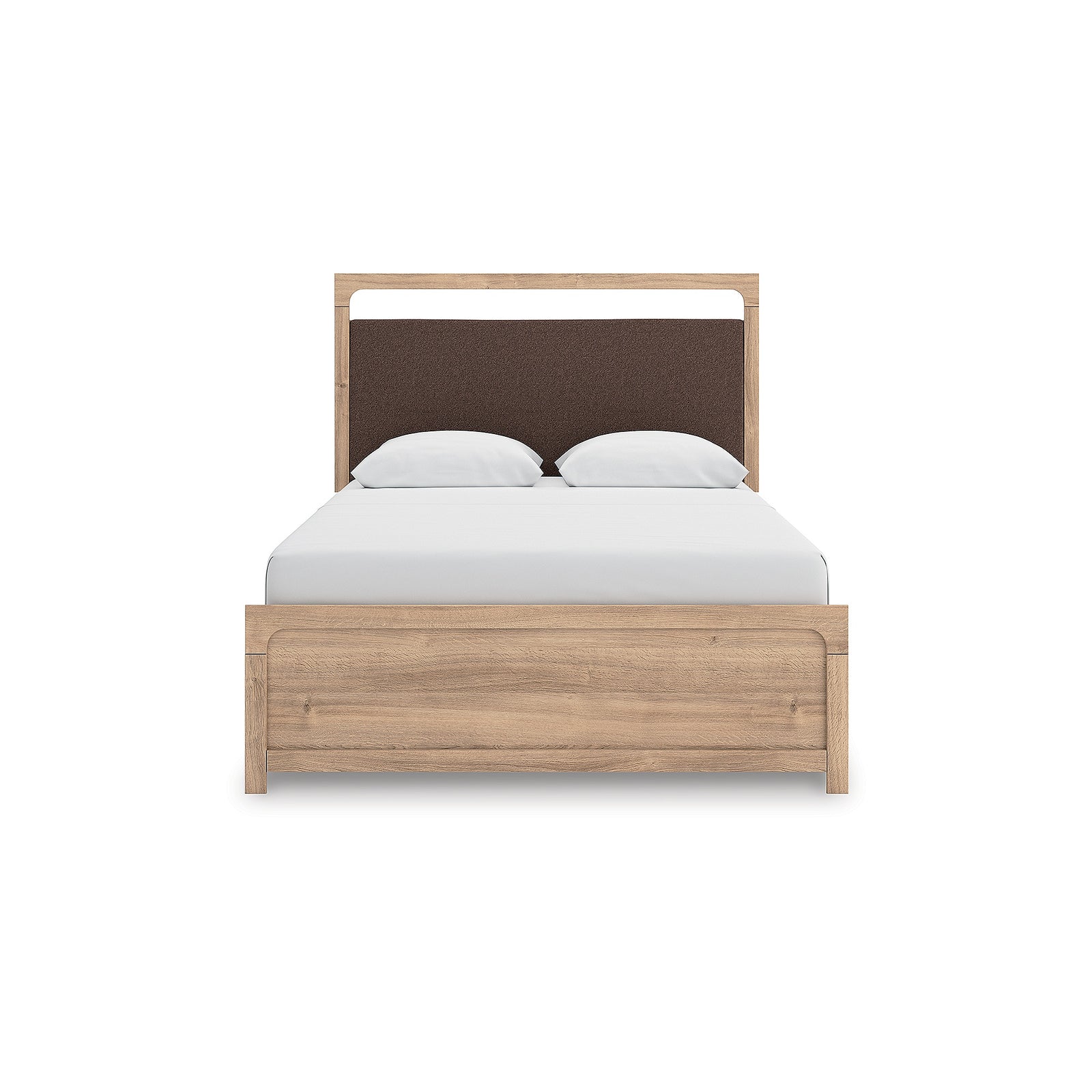 Kinlanni Queen Upholstered Panel Bed, Dresser and Mirror (PCB1360-SI) - Image 9