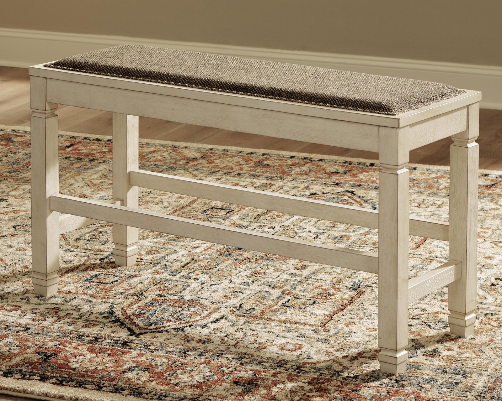 Bolanburg Counter Height Dining Table, 4 Barstools, Bench and Server (D647-SI) - Image 28