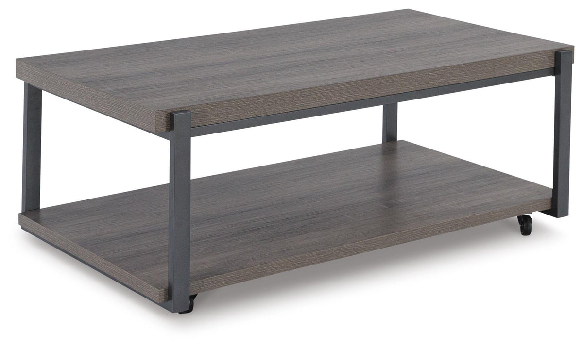 Wilmaden Table (Set of 3) - Gray/Black  (T393-SI) - Image 3