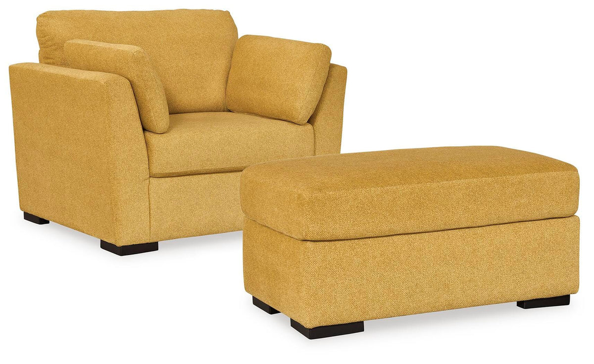 Keerwick Oversized Chair and Ottoman (67506-SI)