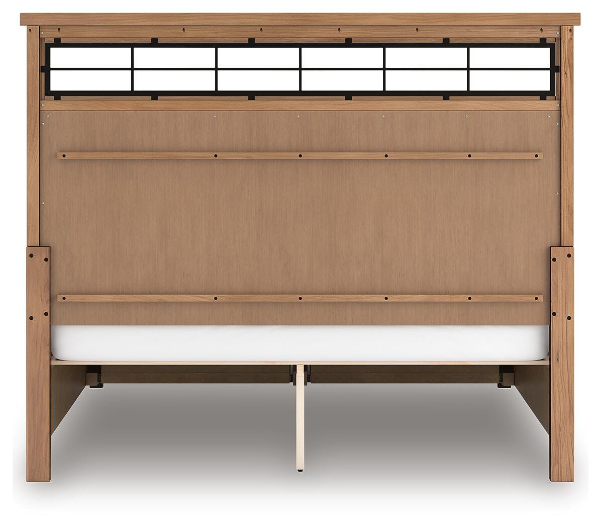 Taffenbrook Panel Storage Bed - Medium Brown  (B849-SI) - Image 8