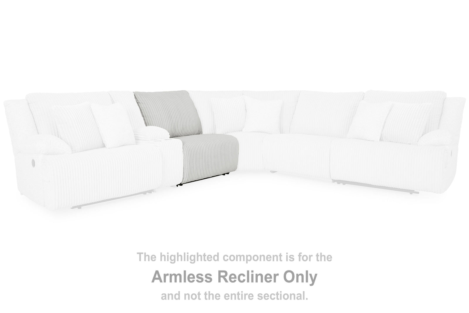 Top Tier Left-Arm Facing Press Back Chaise (92706-SI) - Image 32