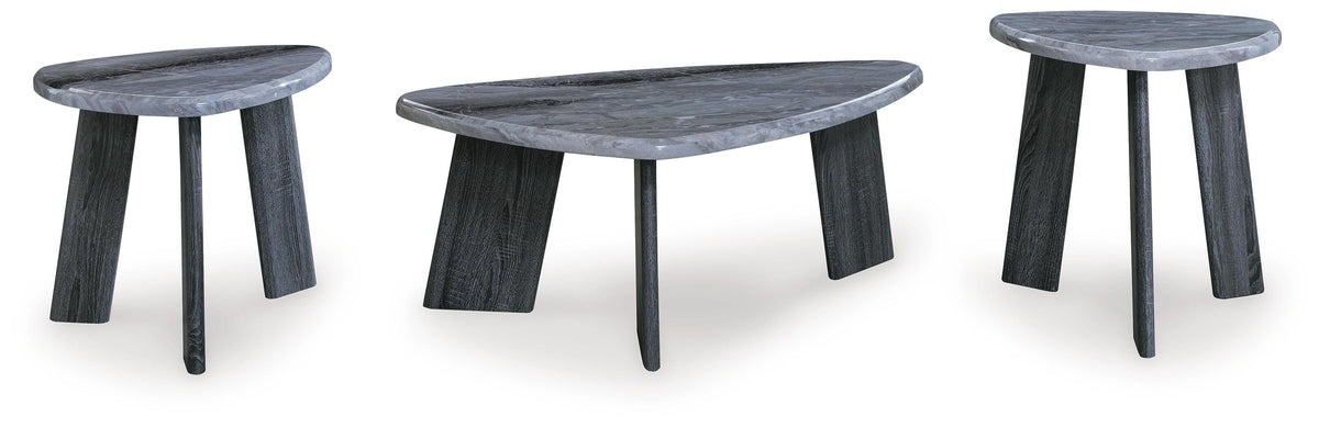 Bluebond Table (Set of 3) - Gray  (T390-SI)