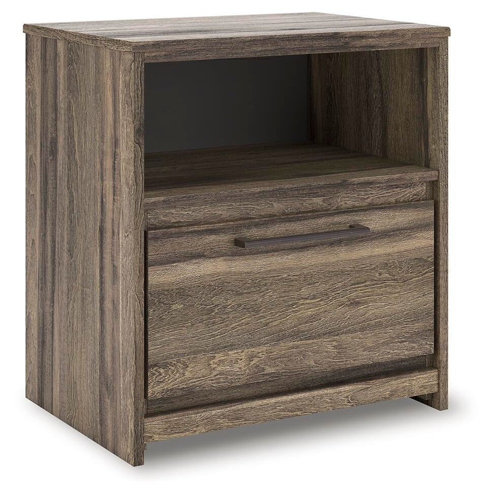 Elbrim Full Panel Storage Bed, Dresser, Mirror and 2 Nightstands (PCB2005-SI) - Image 17