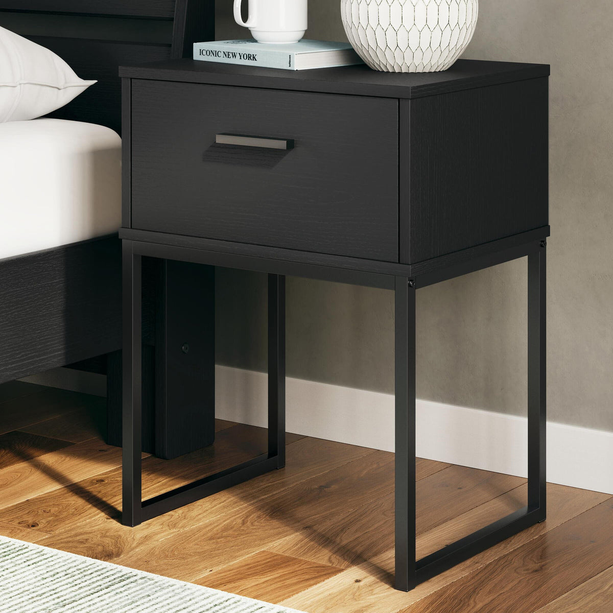 Socalle Nightstand - Black  (EB1865-SI) - Image 8
