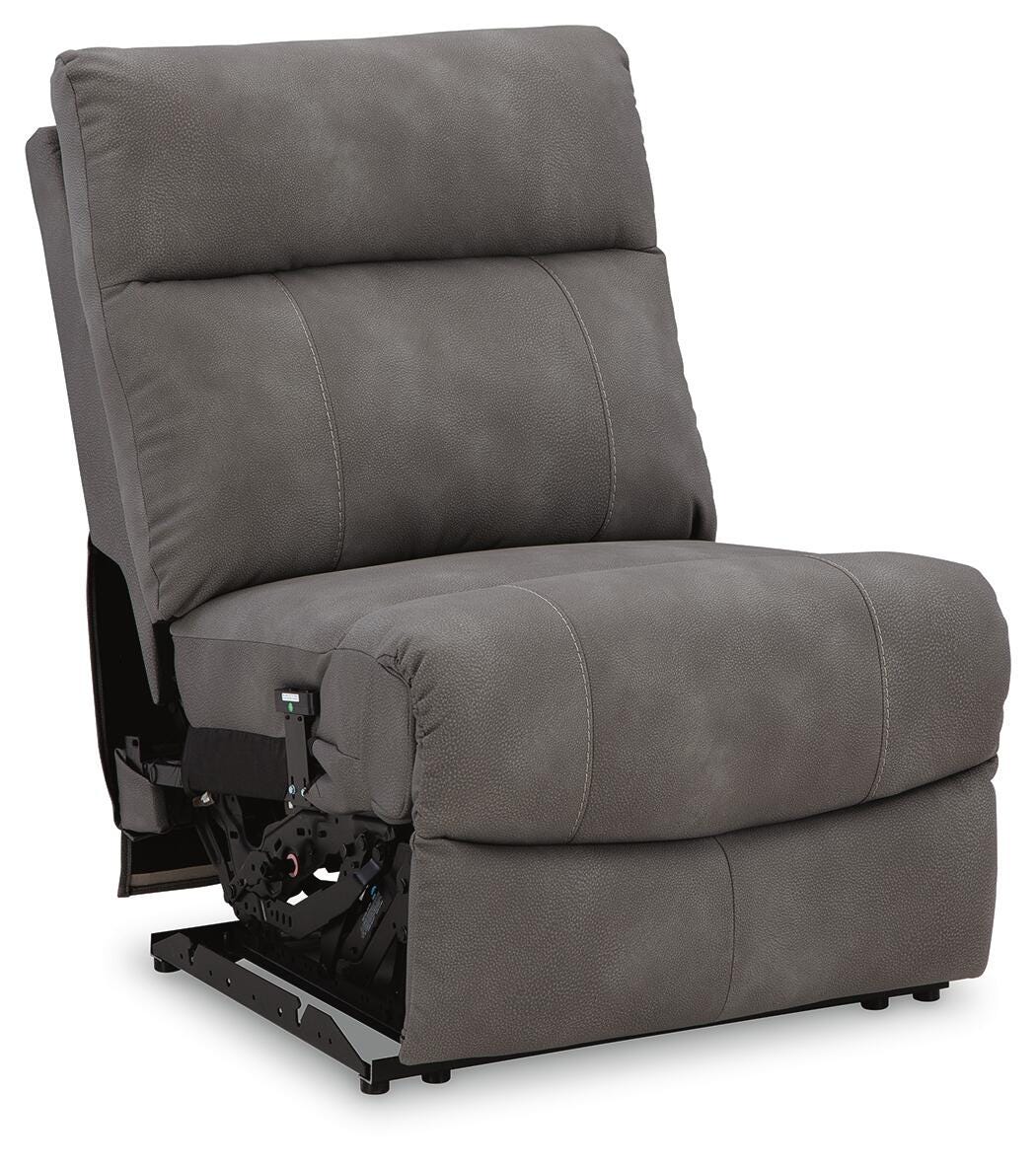 Next-Gen Durapella 3-Piece Power Reclining Sectional (61003-SI) - Image 3