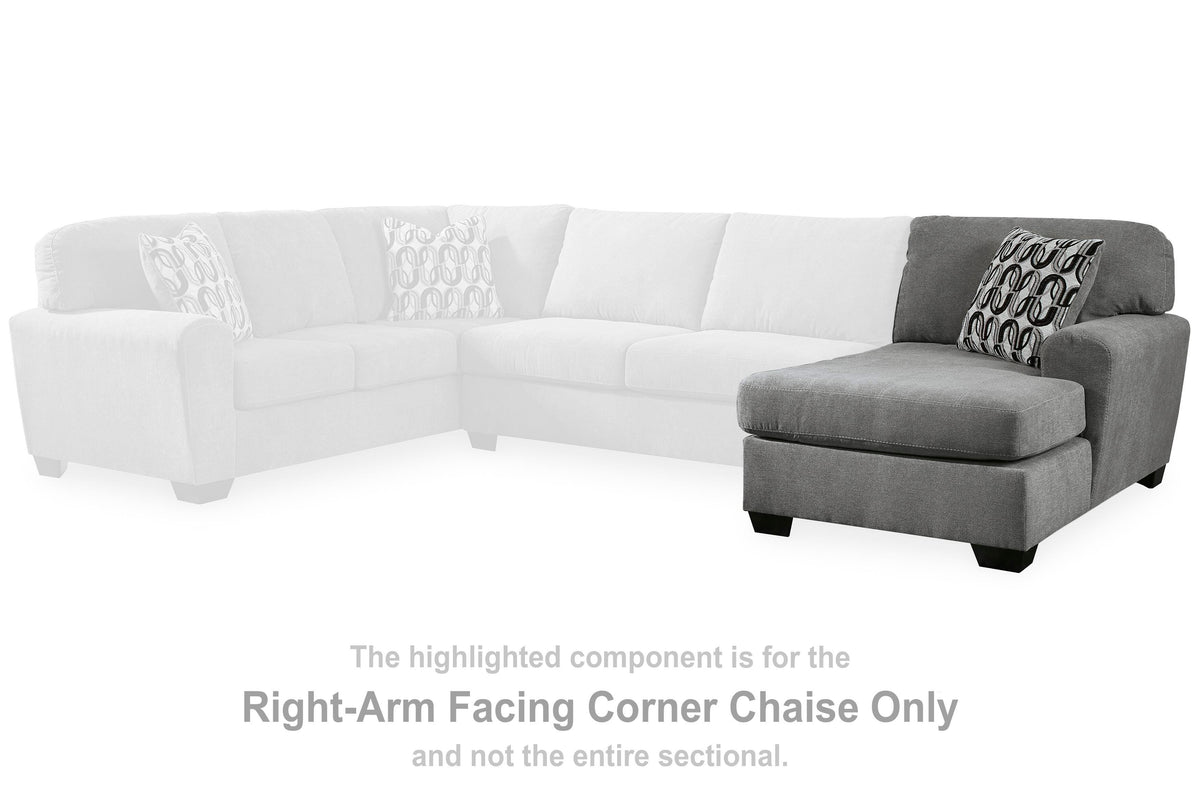 Birkdale Court Left-Arm Facing Sofa with Corner Wedge (32402-SI) - Image 18