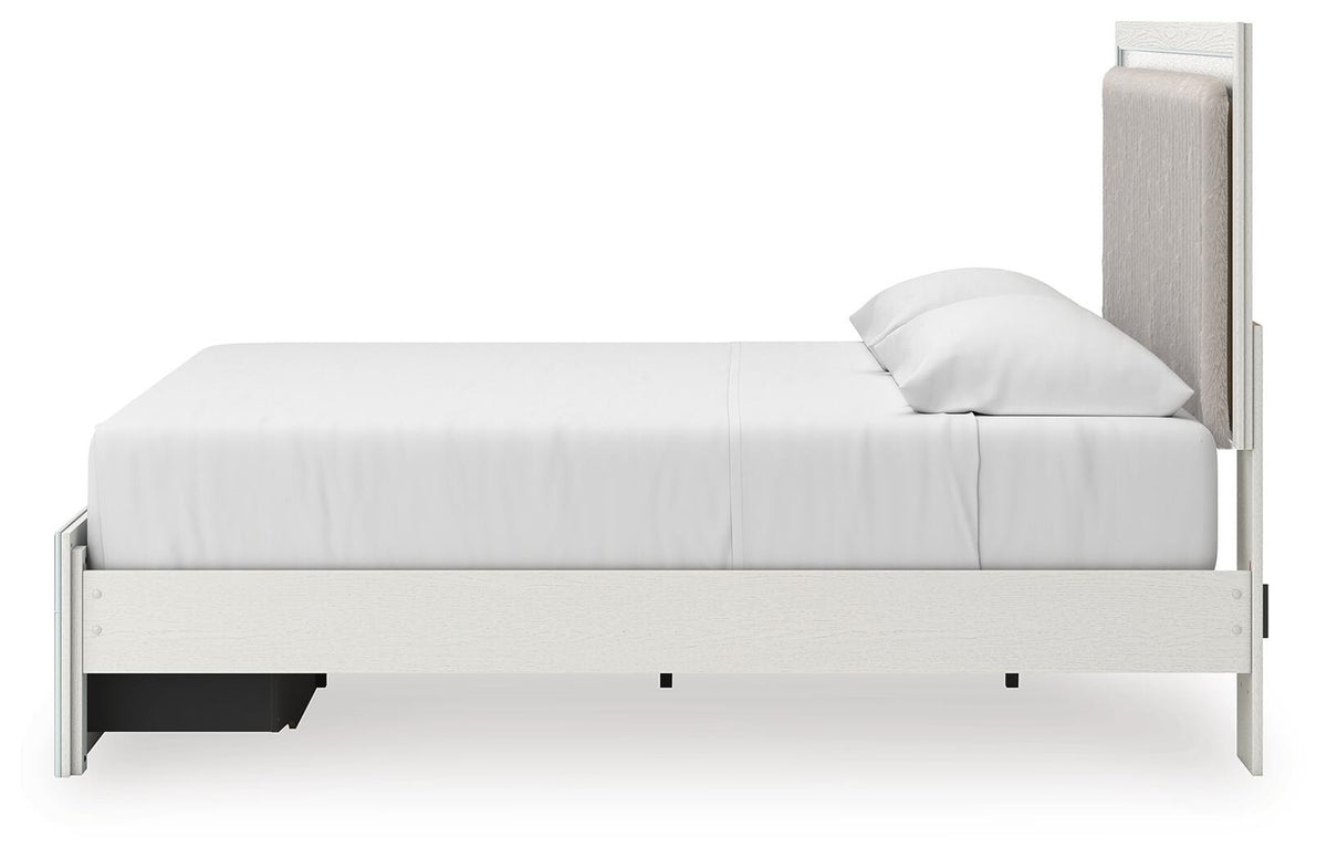 Zuraleus King Upholstered Panel Platform Storage Bed (PCB3381-SI) - Image 5