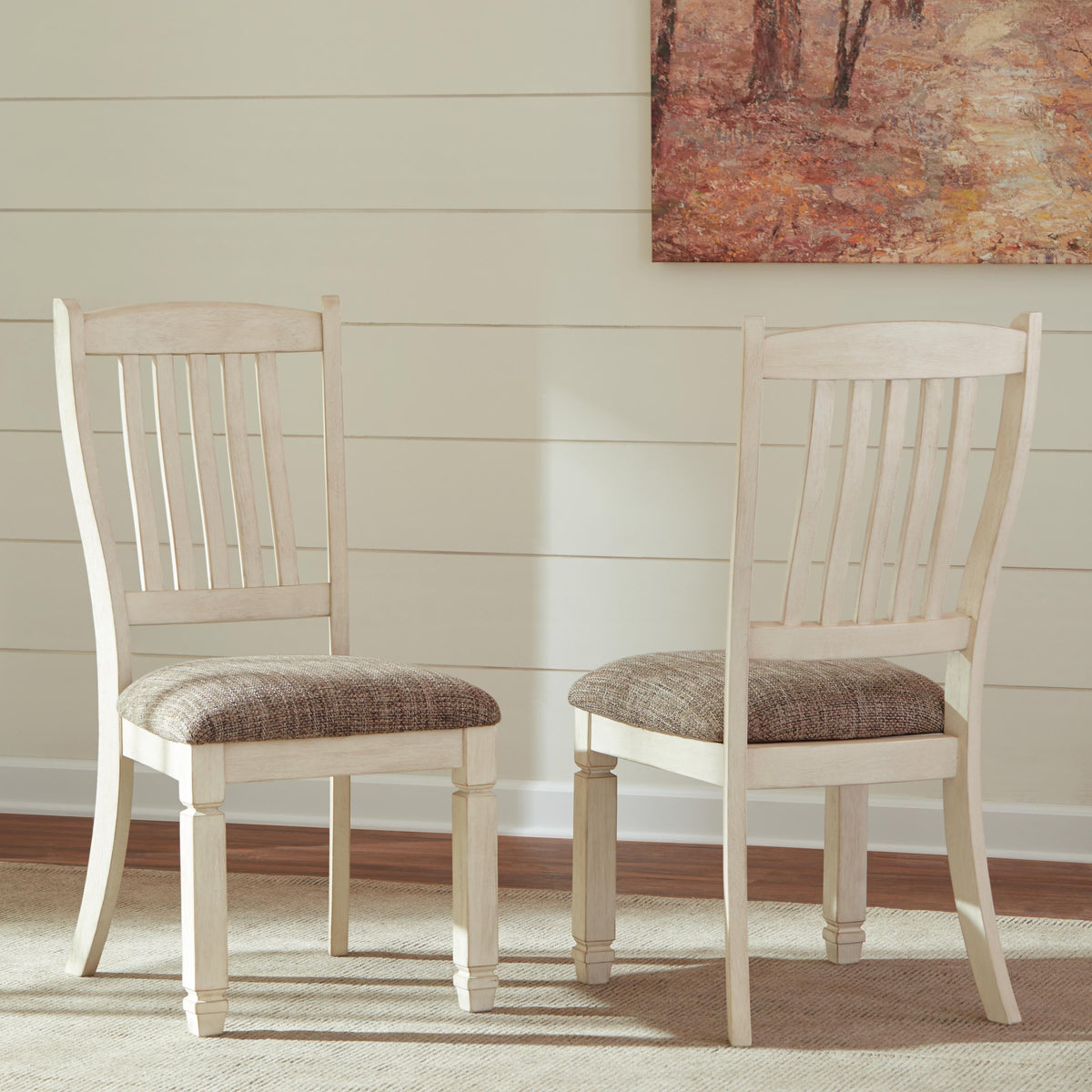 Bolanburg Dining Table, 4 Chairs and Bench (D647-SI) - Image 13