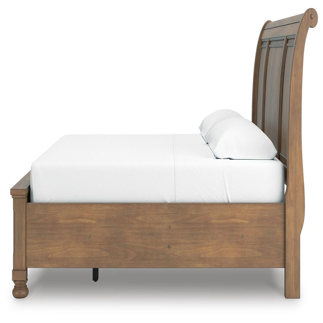 Feddinger King Storage Sleigh Bed (PCB779-SI) - Image 8