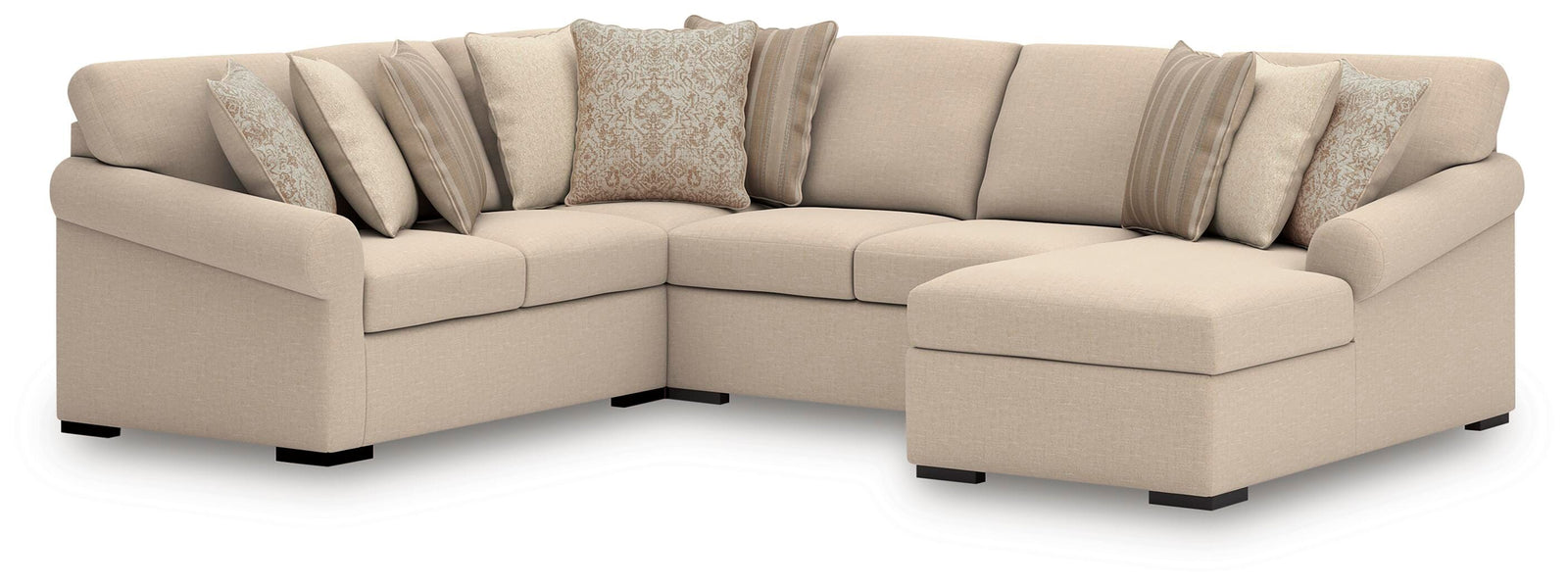 LadyMae 4-Piece Sectional with Chaise (59404-SI)