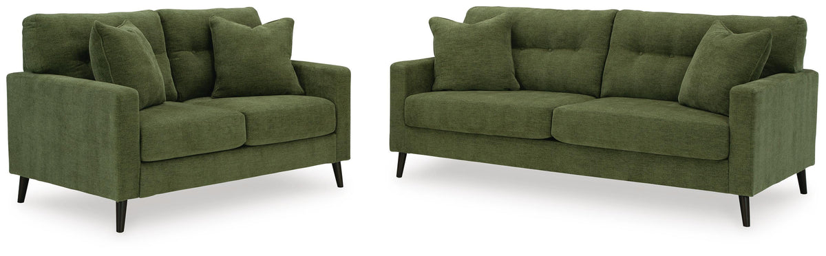Bixler Sofa and Loveseat (26107-SI)