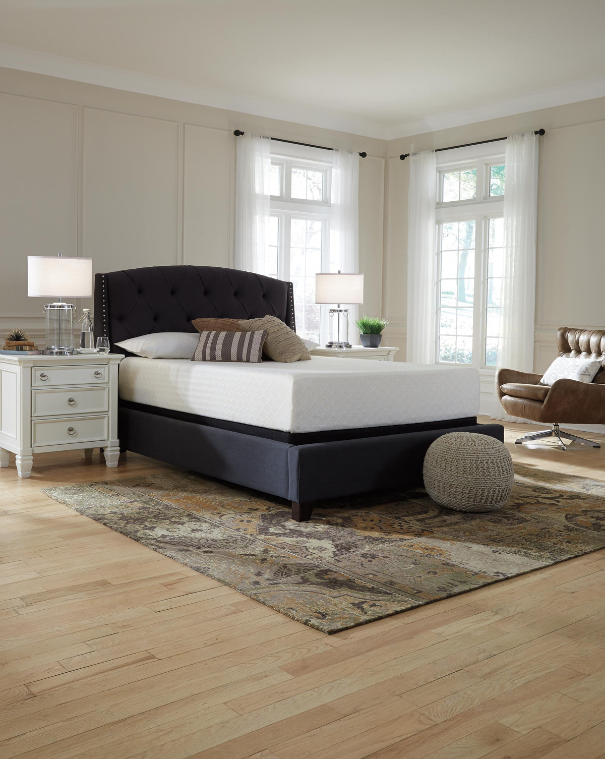 Chime 12 Inch Memory Foam King Mattress in a Box (M727-SI) - Image 22