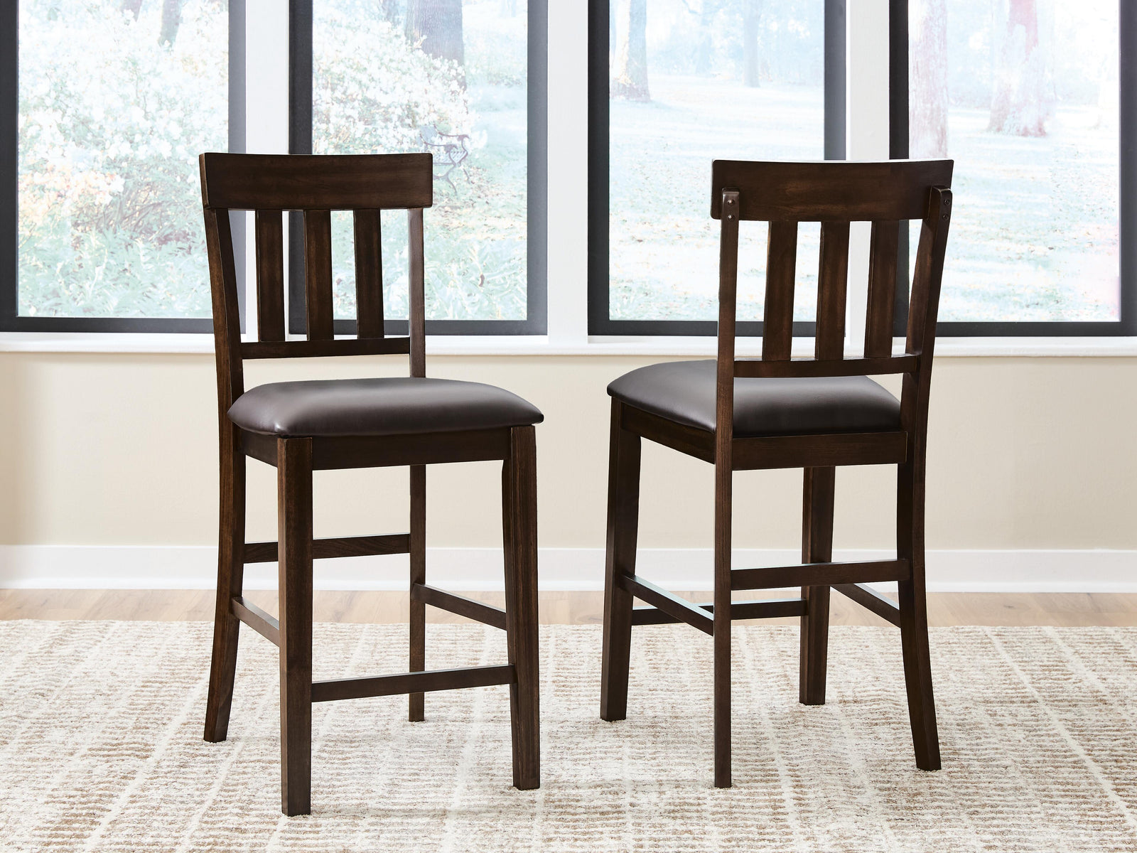 Haddigan Counter Height Bar Stool (Set of 2) (D596-SI) - Image 3