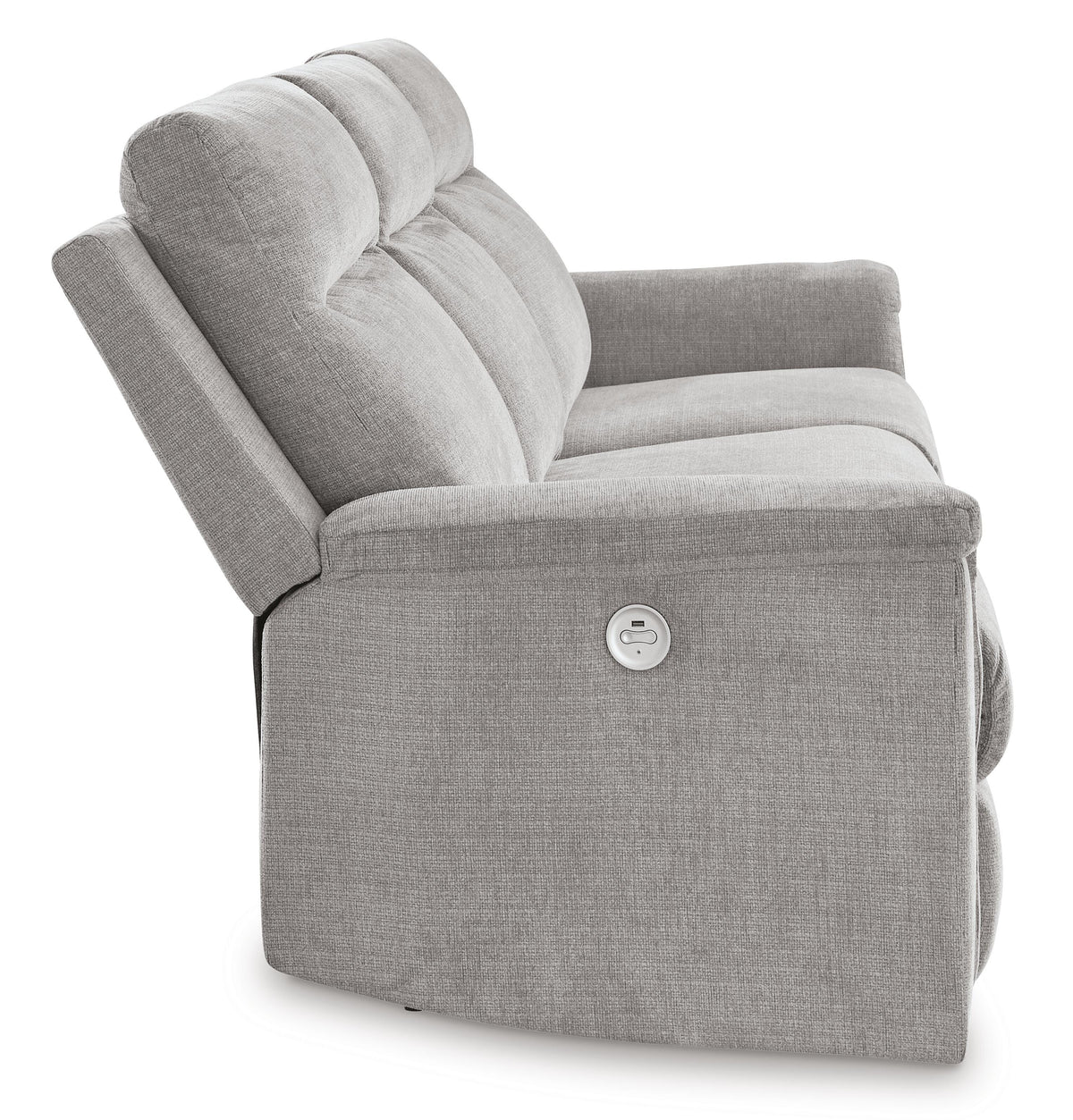Barnsana Power Reclining Loveseat with Console (33201-SI) - Image 19