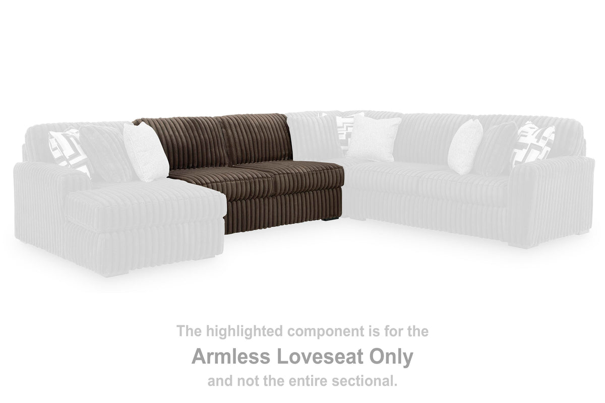 Midnight-Madness Oversized Chaise (98104-SI) - Image 31
